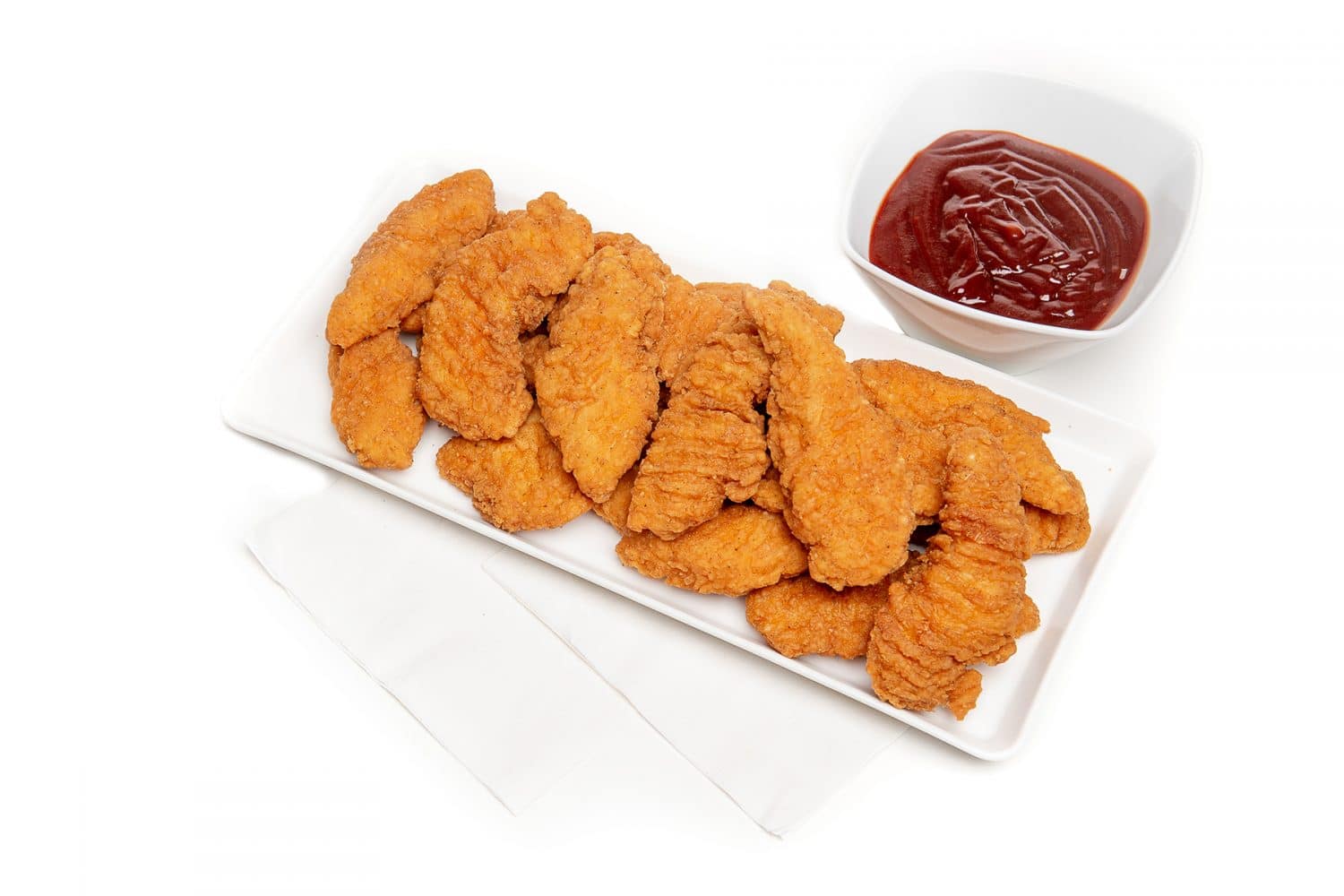 Ledo Pizza Catering - Chicken Tenders and ketchup