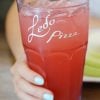 Ledo Tumbler with red drink