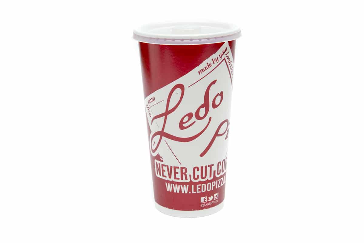 Ledo Pizza Drink Cup with lid