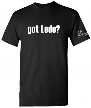 Got Ledo? t-shirt in black