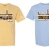 Vintage Ledo Pizza T-Shirt yellow and blue