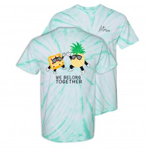 Ledo Pizza Pineapple T-Shirt Overlapping