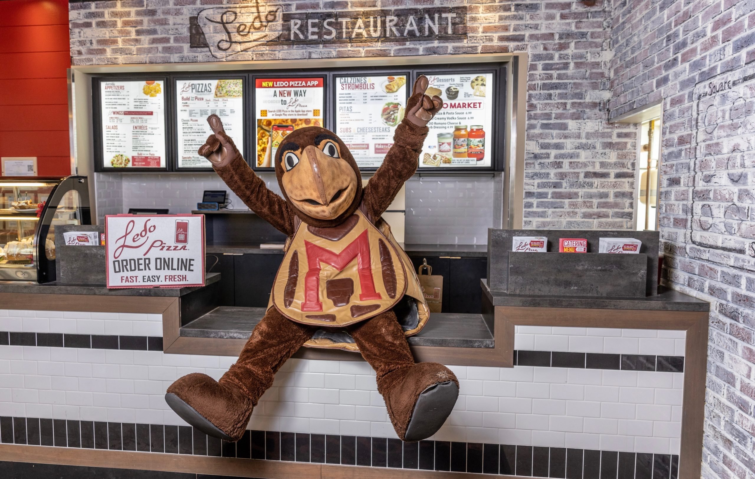 Ledo Pizza Helps Send University of Maryland Mascot to the National Championship