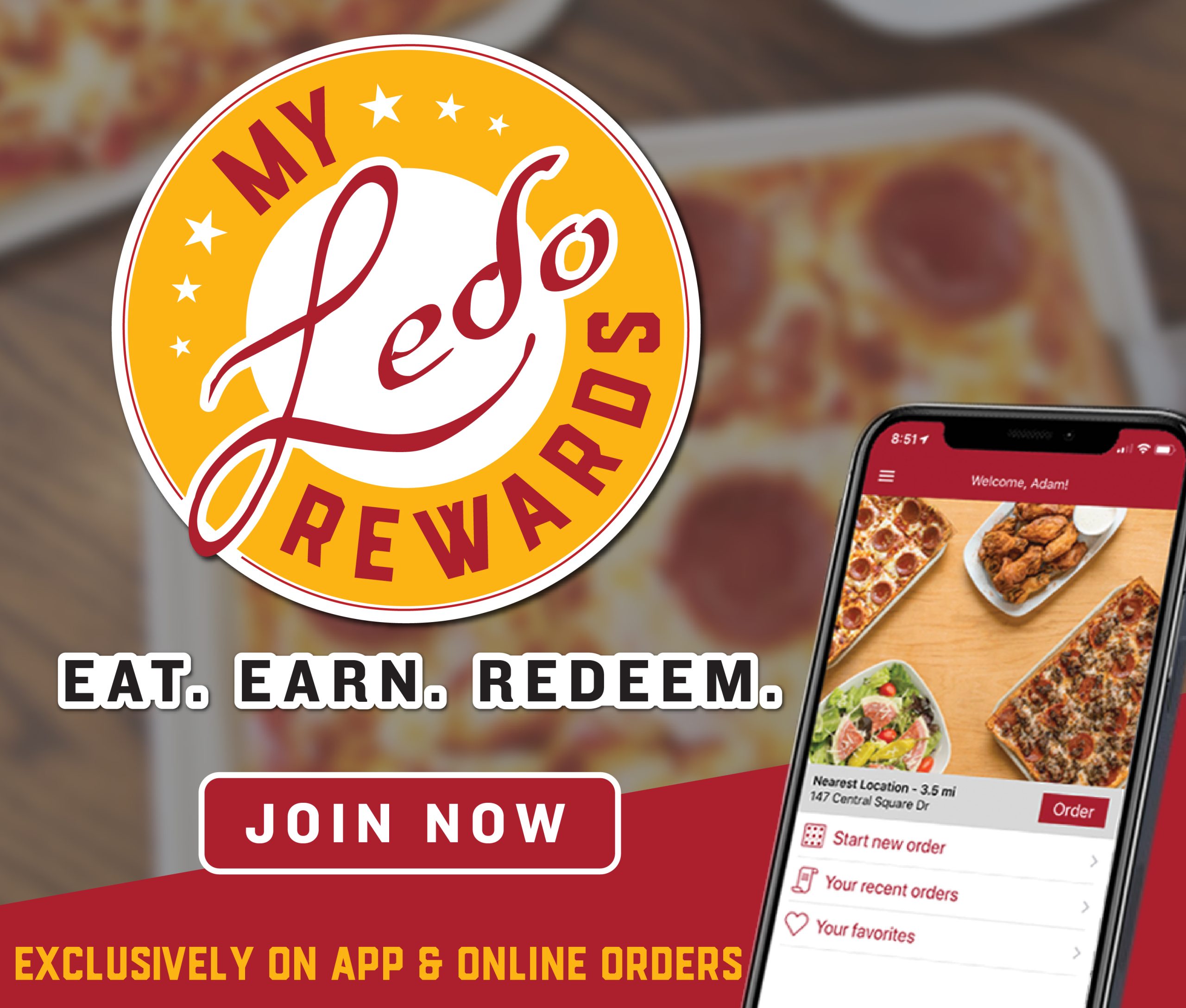 My Ledo Rewards Ledo Pizza
