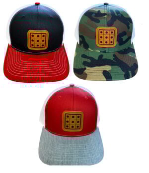 Ledo Emoji Leather Patch Trucker Hat