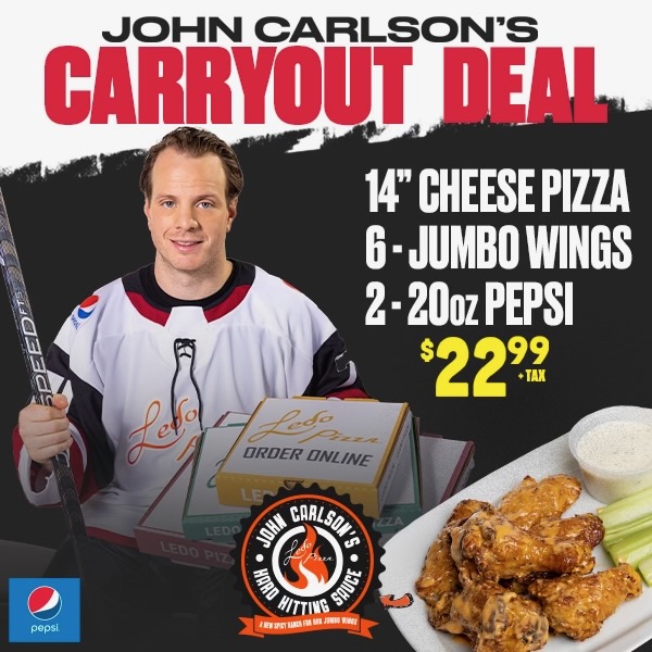 John Carlson Carryout Deal $22.99