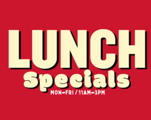 Lunch Specials Header