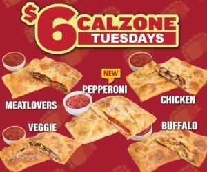 Lunch Deal - Calzone or Stromboli Combo