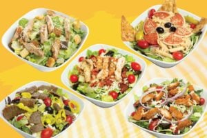 Summer of Salads featuring Ledo Pizza salads