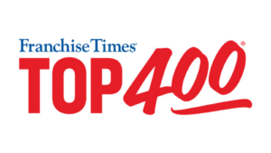 Logo spelling out "Franchise times Top 400"
